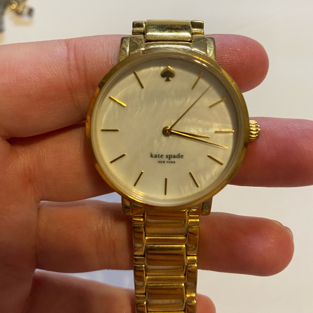 Kate spade watch gold lovely great condition